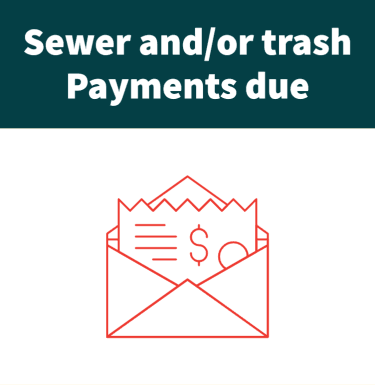 Sewer and trash payments-NF